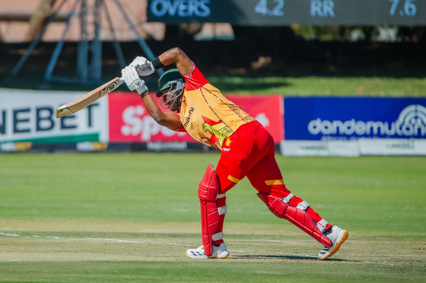 Dion Myers stroked a crucial fifty