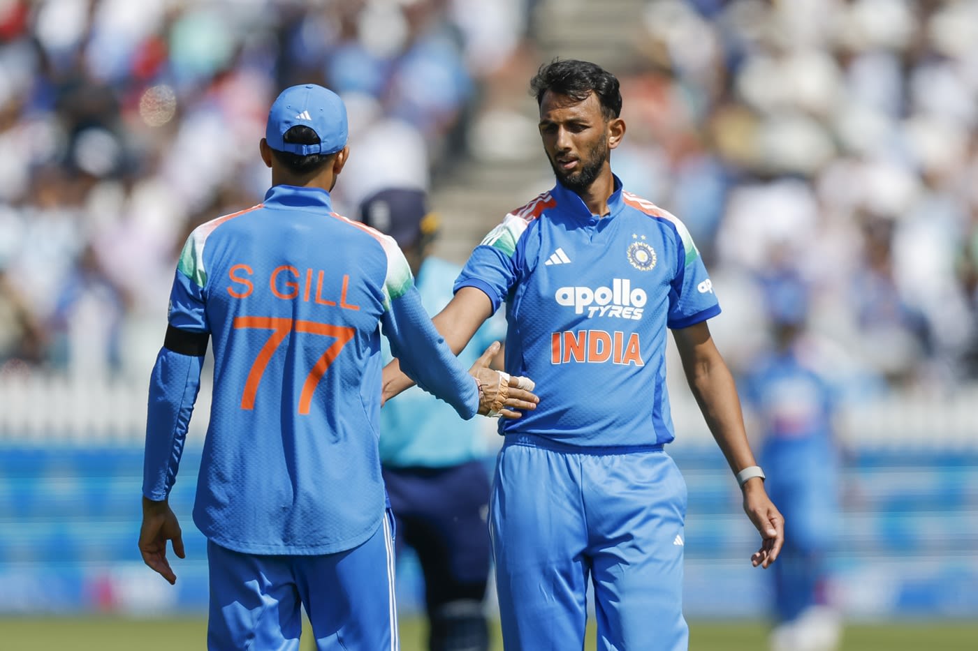 Prasidh Krishna removed Harry Brook