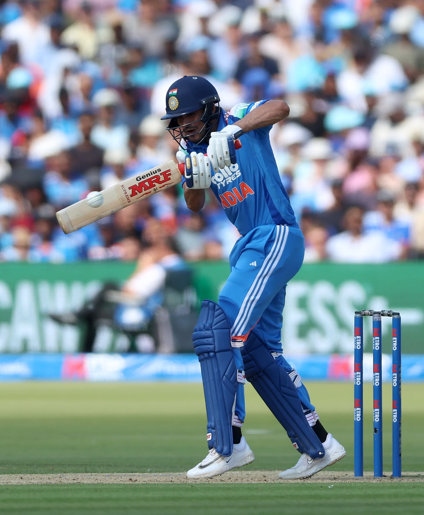 Shubman Gill's short-arm pulls made their presence felt at Lord's