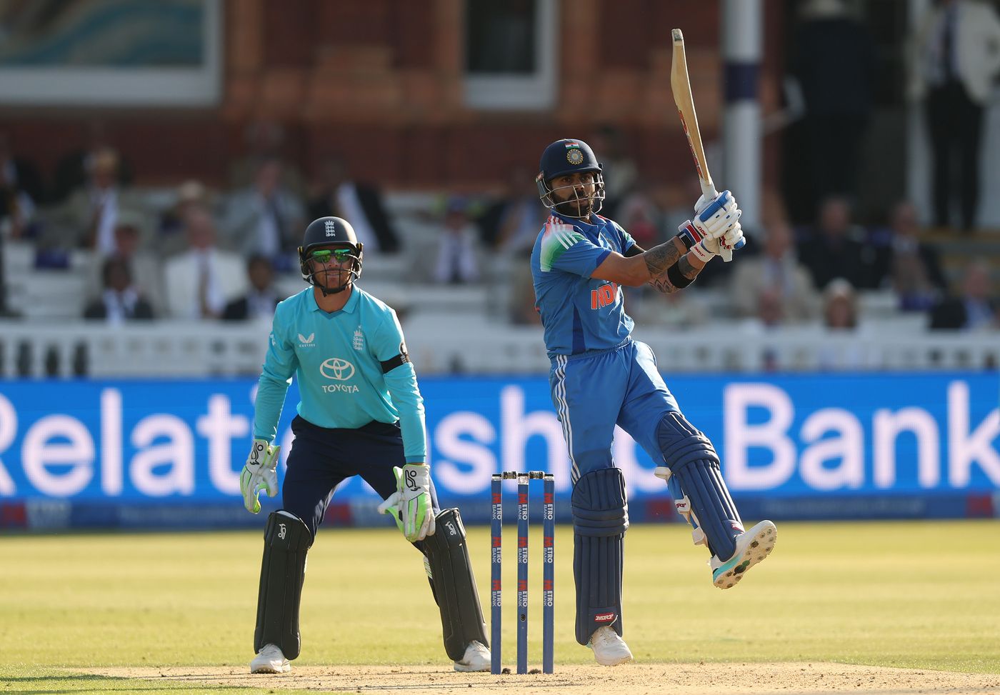Virat Kohli accelerated after bringing up fifty