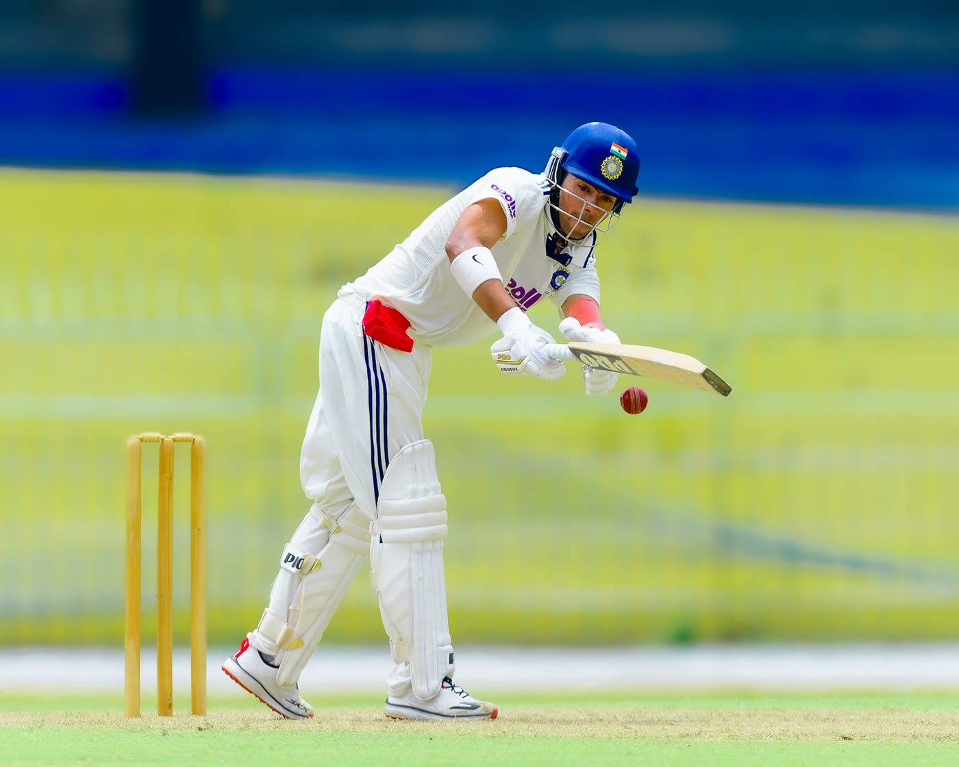 Kushagra Ojha went to stumps unbeaten on 103