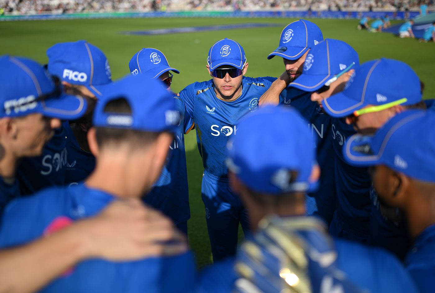Sam Curran addresses his MI London team-mates