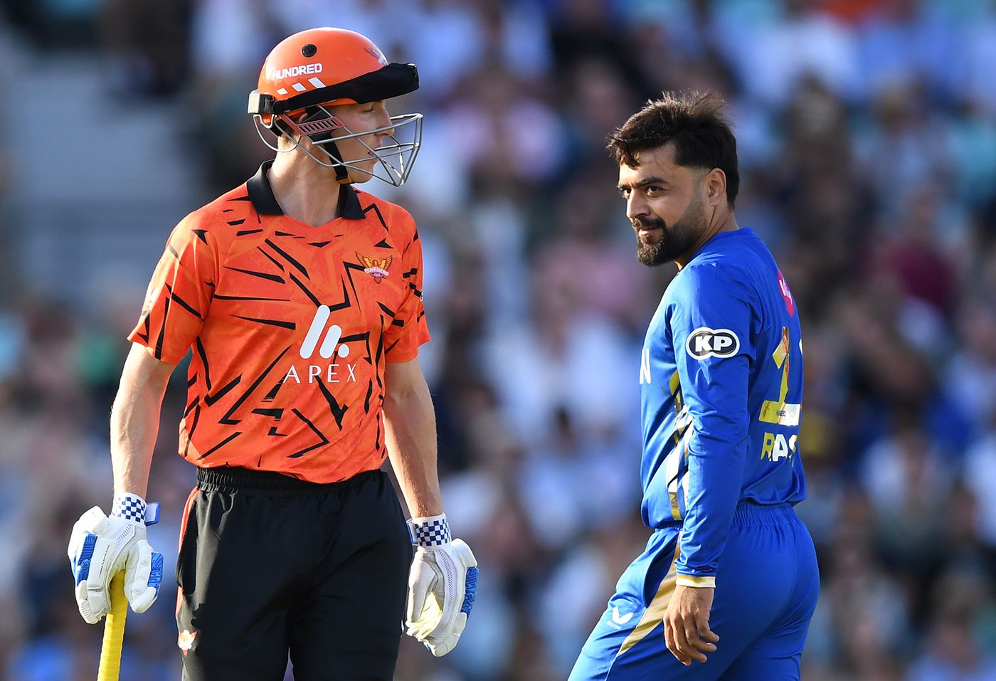 Rashid Khan dismissed Harry Brook cheaply