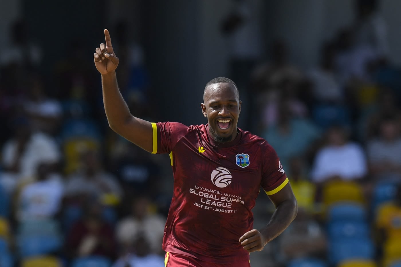 Matthew Forde dismissed Henry Nicholls early