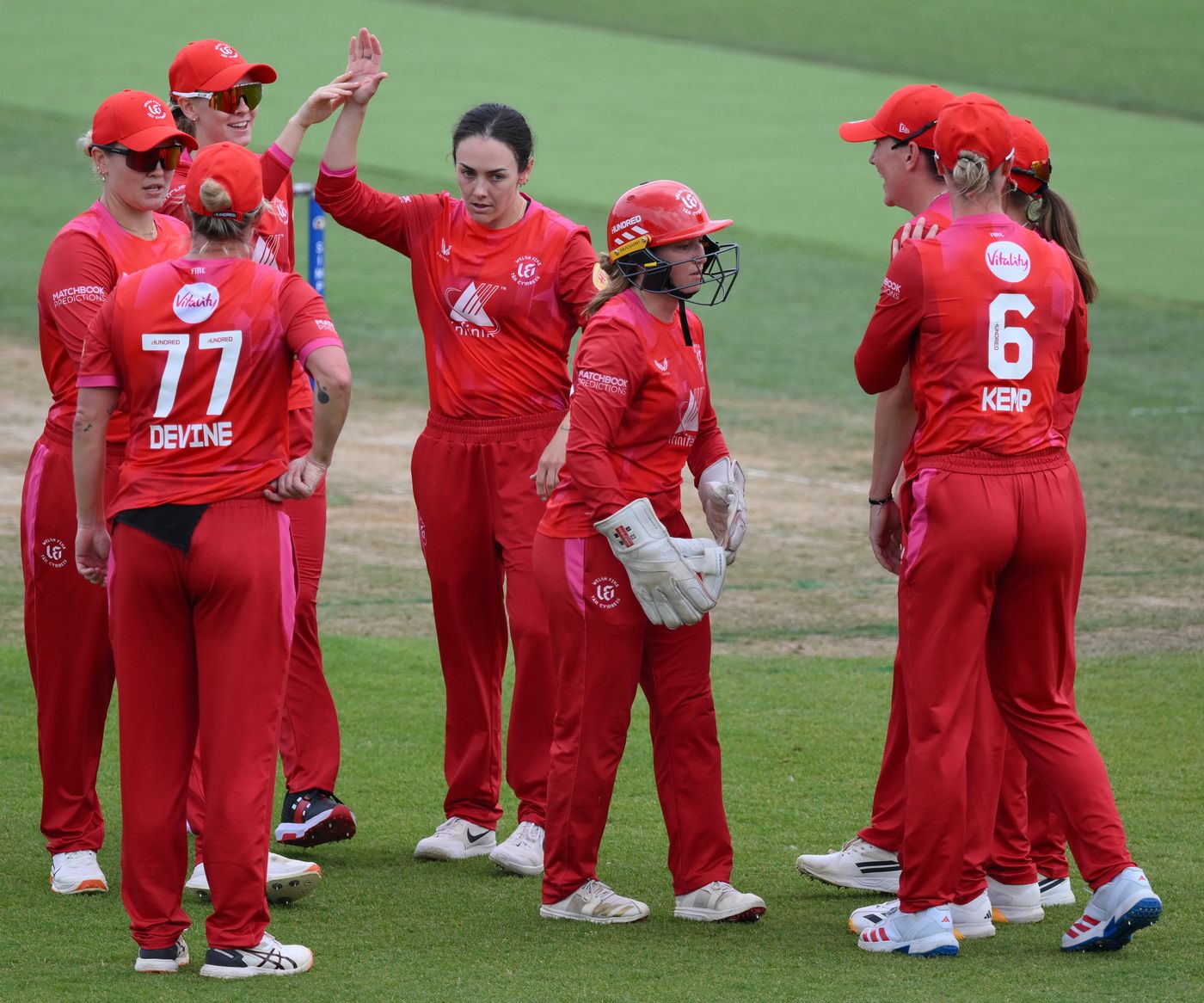 Heather Graham took a crucial four-for for Welsh Fire