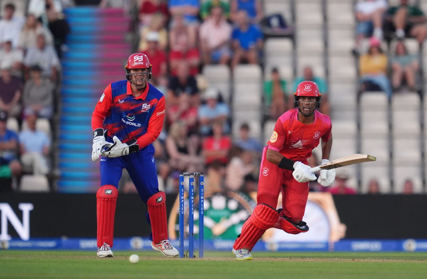 Rachin Ravindra played a useful hand in a low-scoring match