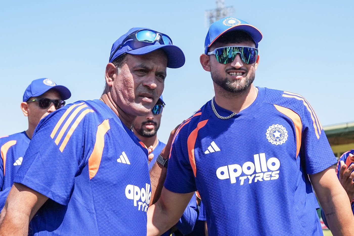 Ashok Sharma was handed his debut T20I cap