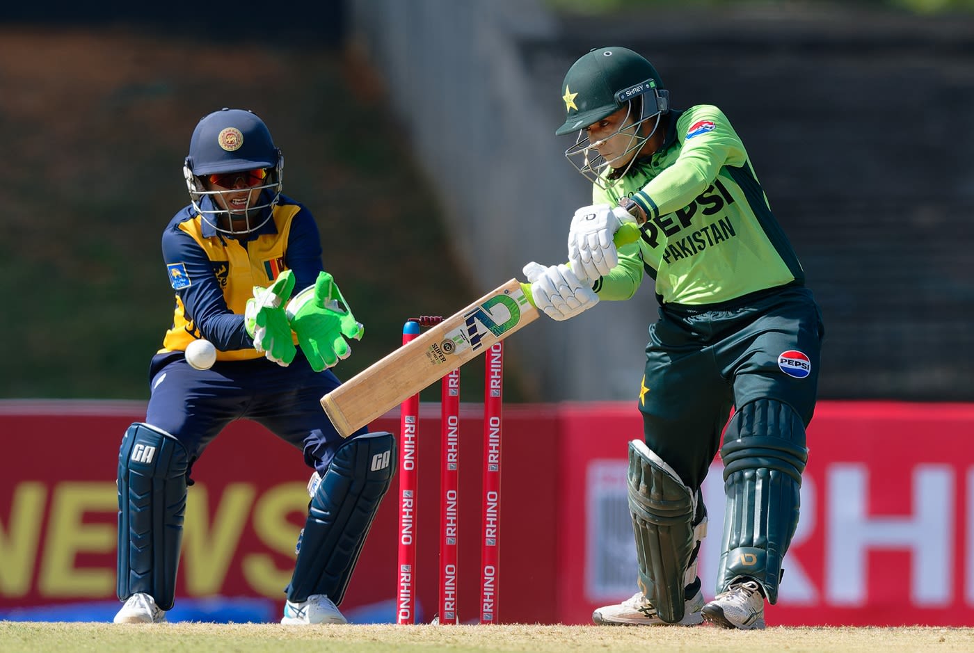 Sidra Amin played a steady innings