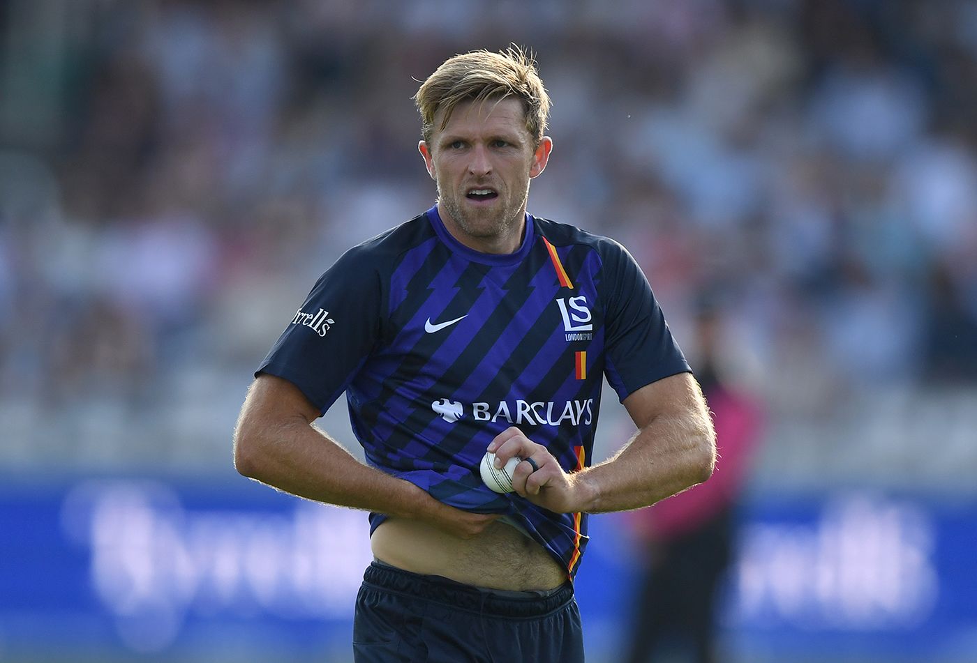 David Willey opened the bowling