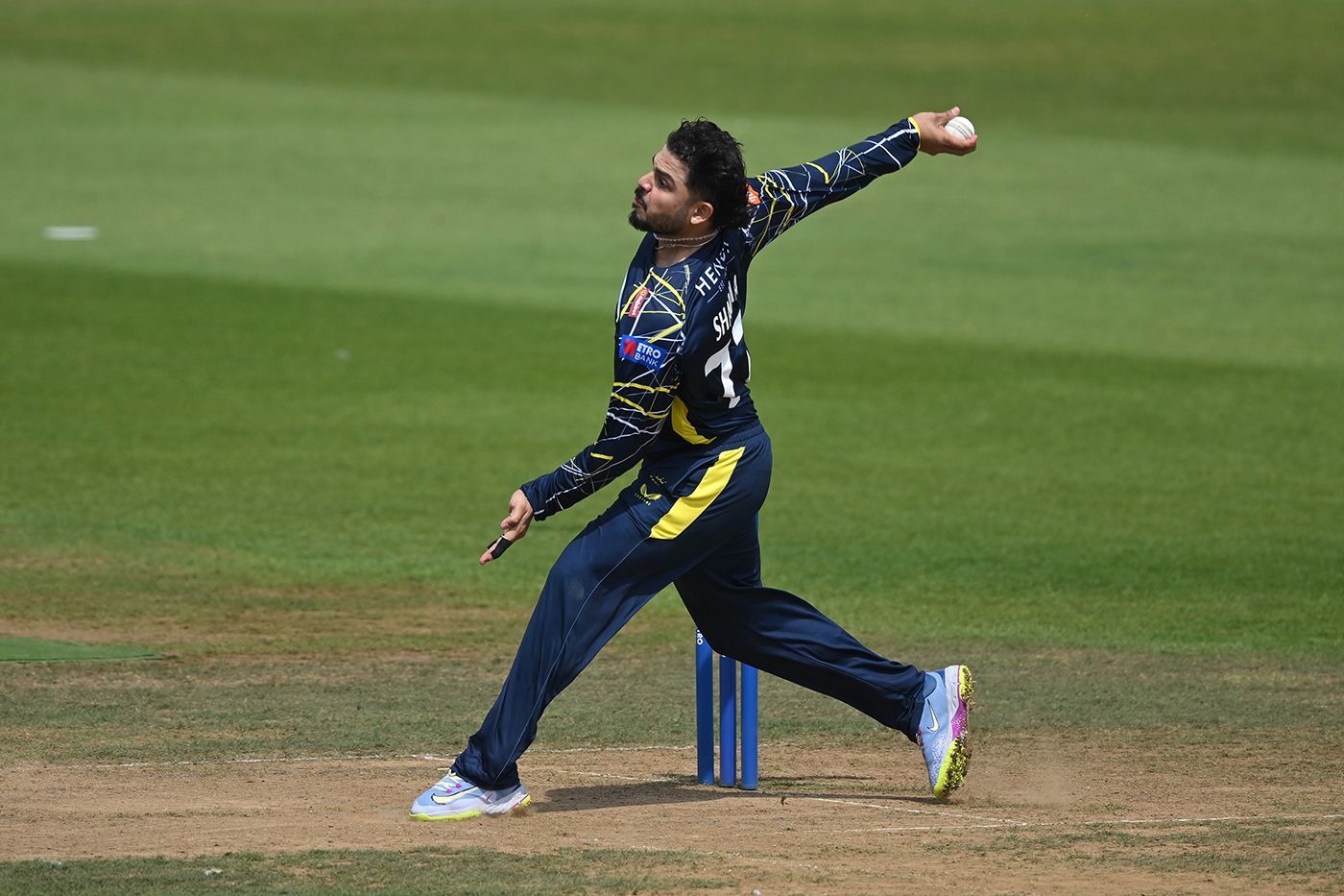 Ashutosh Sharma took four wickets with his medium pace