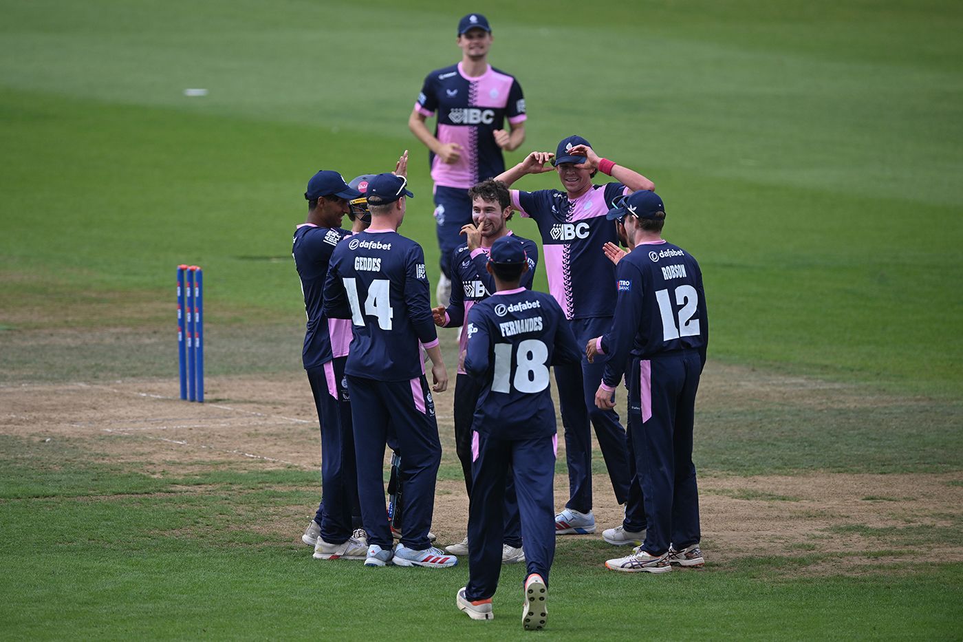 Josh De Caires was the unlikely star with the ball