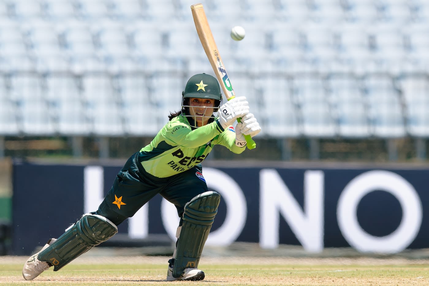 Sidra Amin scored her seventh ODI century