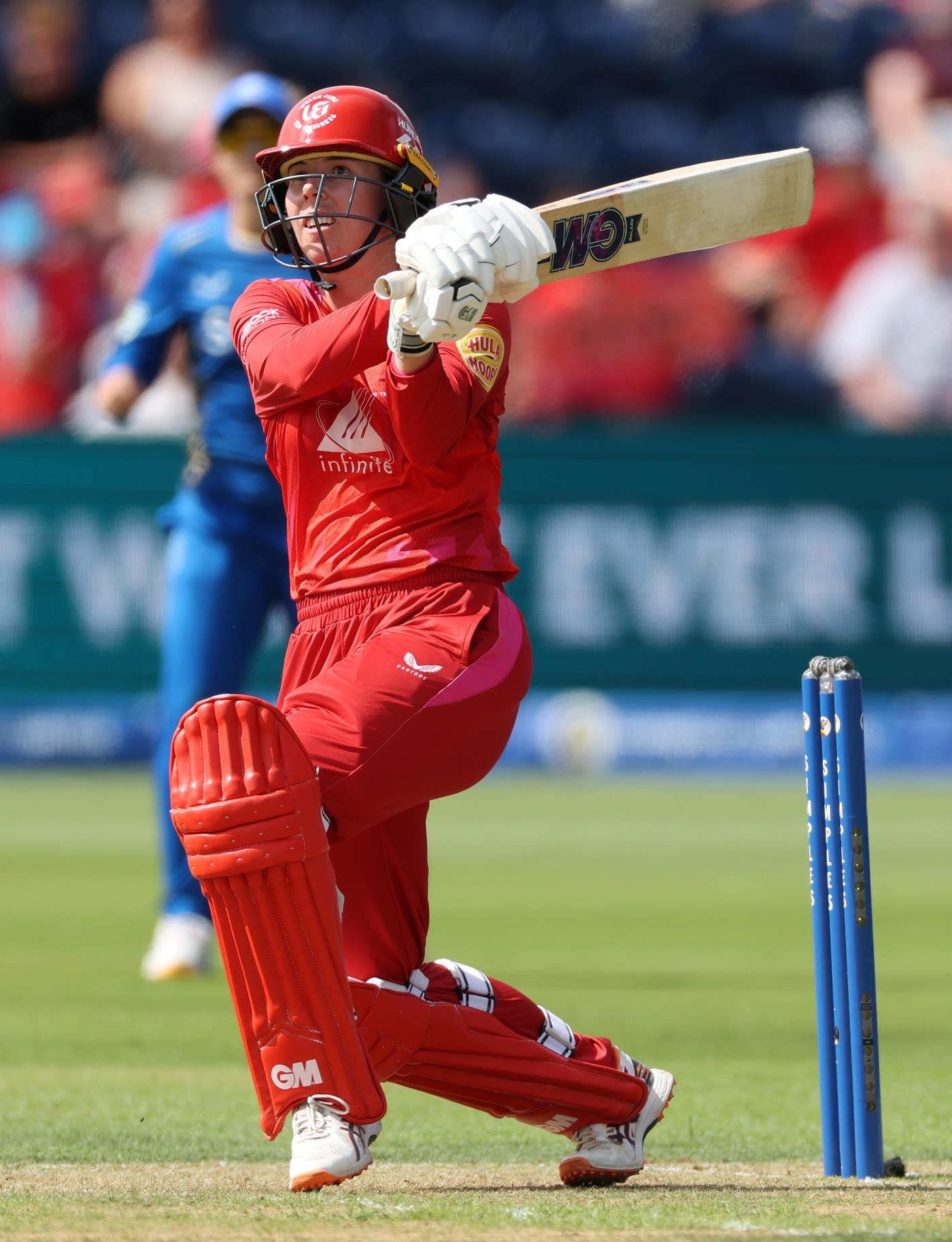 Georgia Wareham smashed an unbeaten 43 off 20 balls