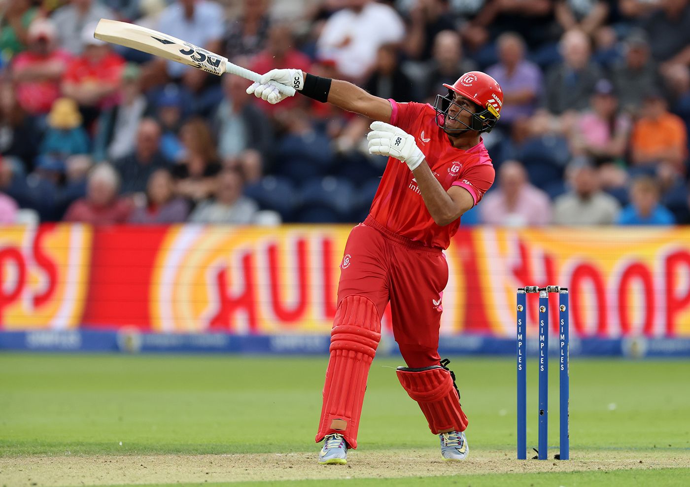 Rachin Ravindra hits a six... or is it a home run?