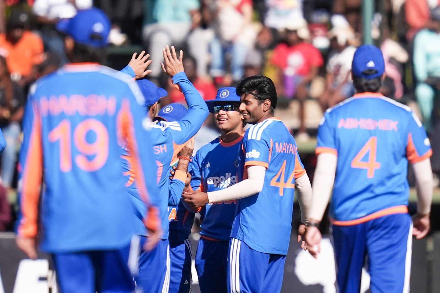 Mayank Yadav got a first-ball wicket for the second time in the series