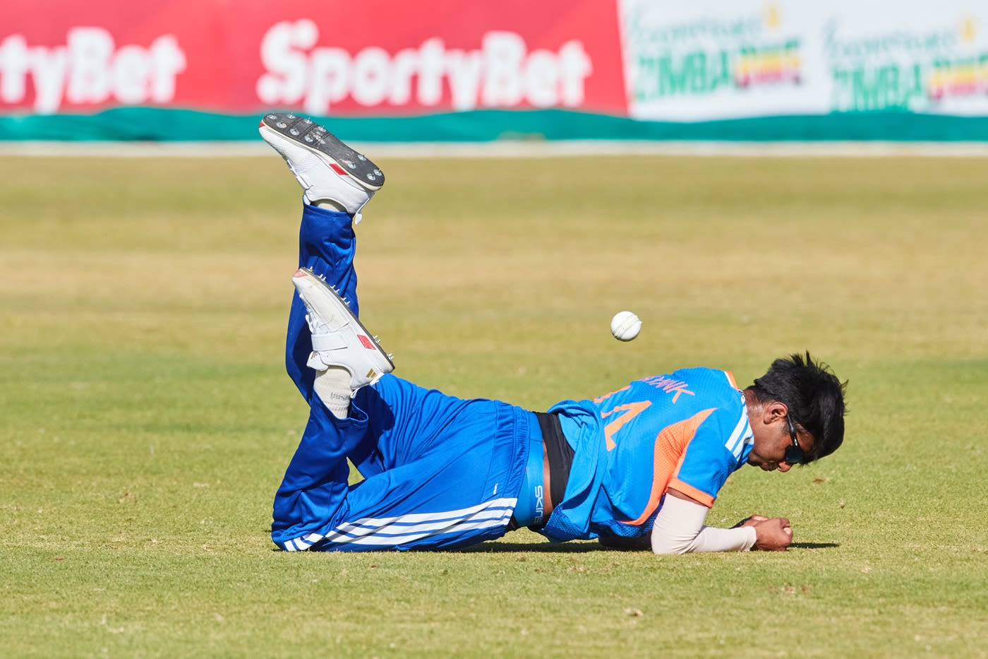 Mayank Yadav drops a catch
