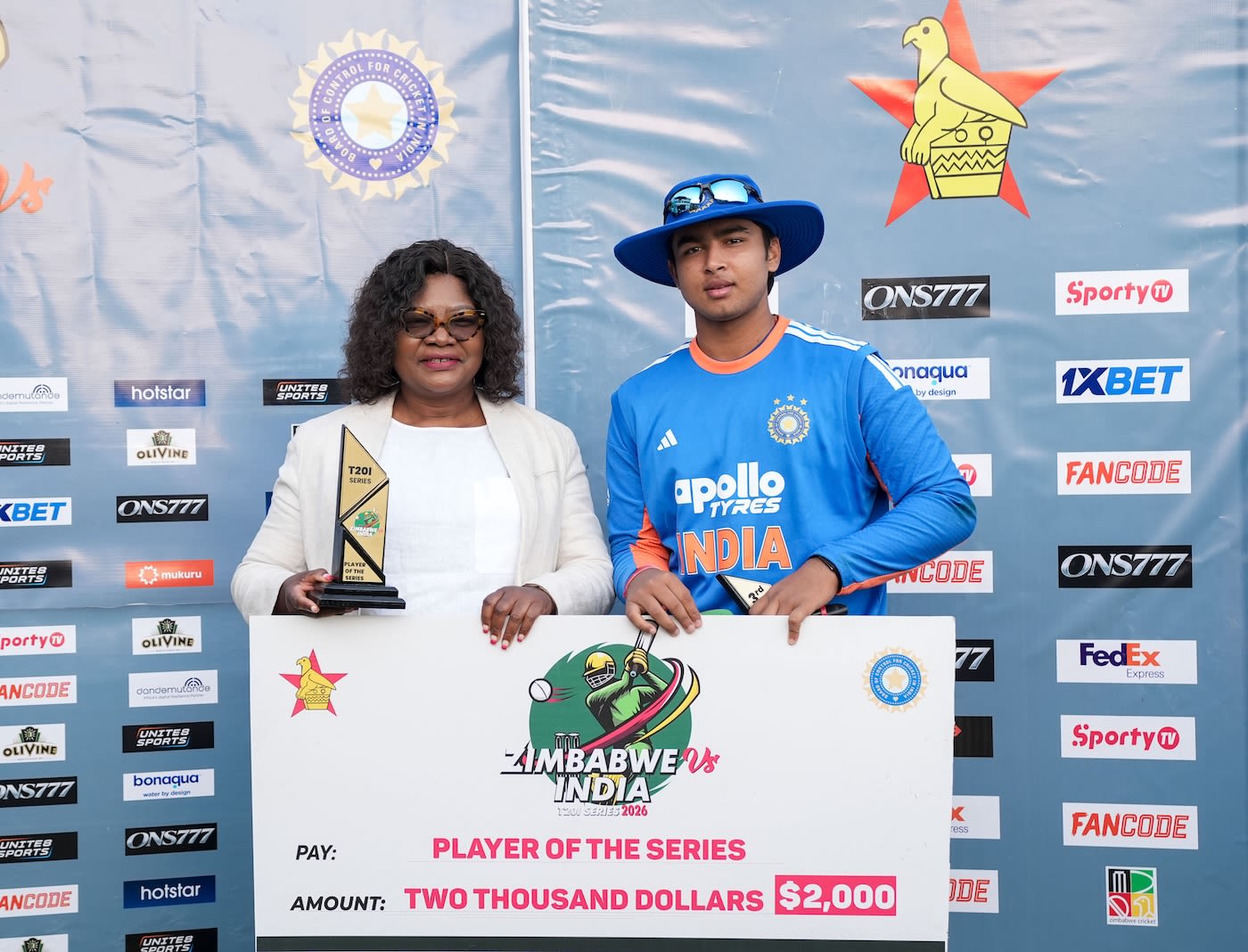 Vaibhav Sooryavanshi was the Player of the Series