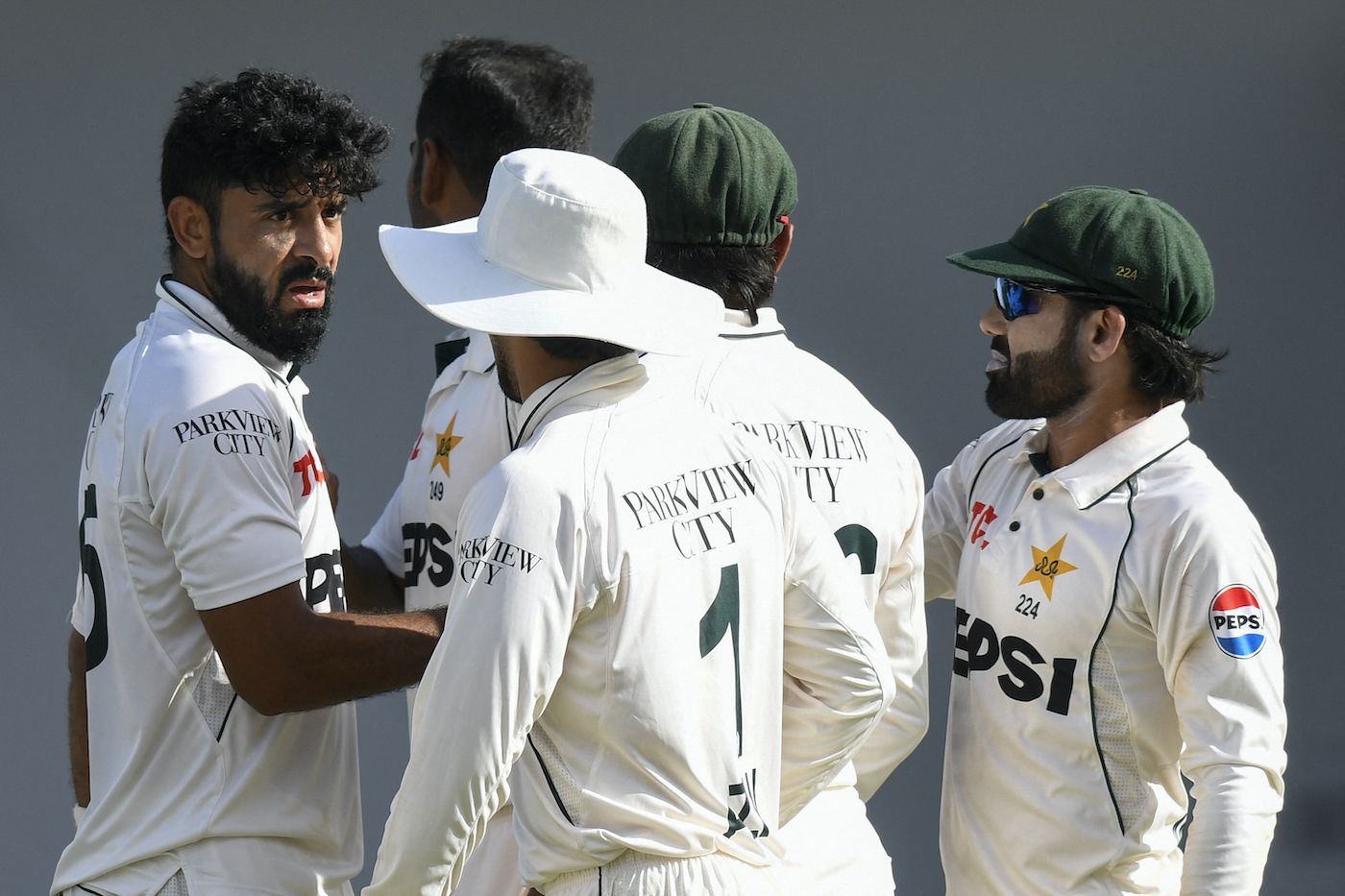 Aamer Jamal dug one in to dismiss Tagenarine Chanderpaul