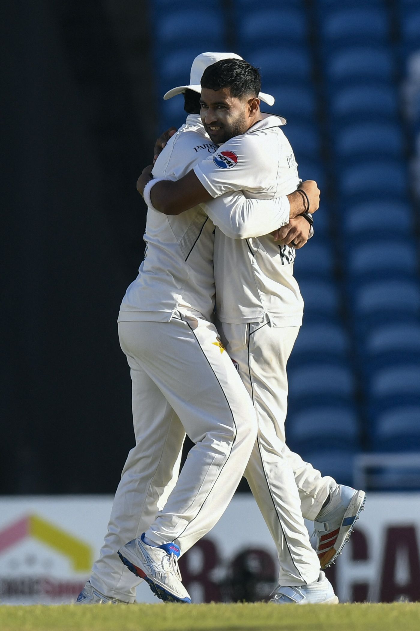 Khurram Shahzad got Roston Chase in a marathon spell
