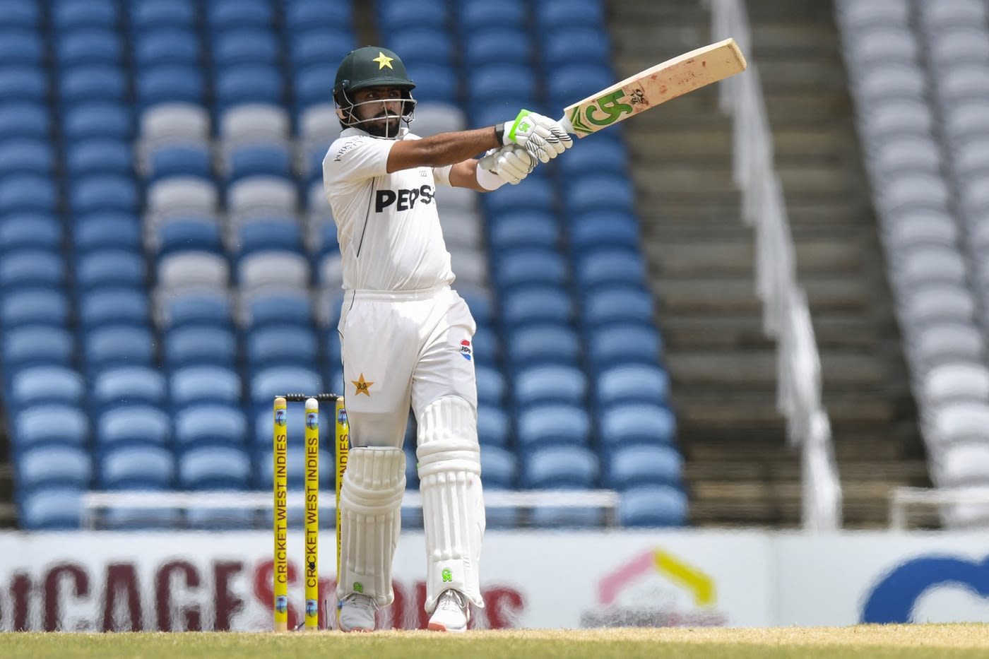 Babar Azam played a few delightful shots