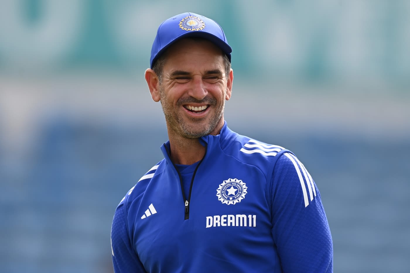Ryan ten Doeschate at a nets session
