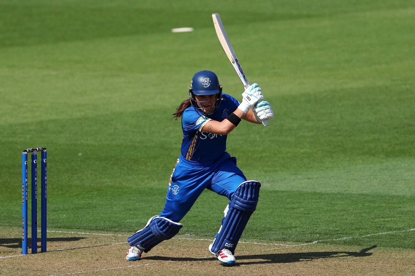 Melie Kerr kept ticking the runs