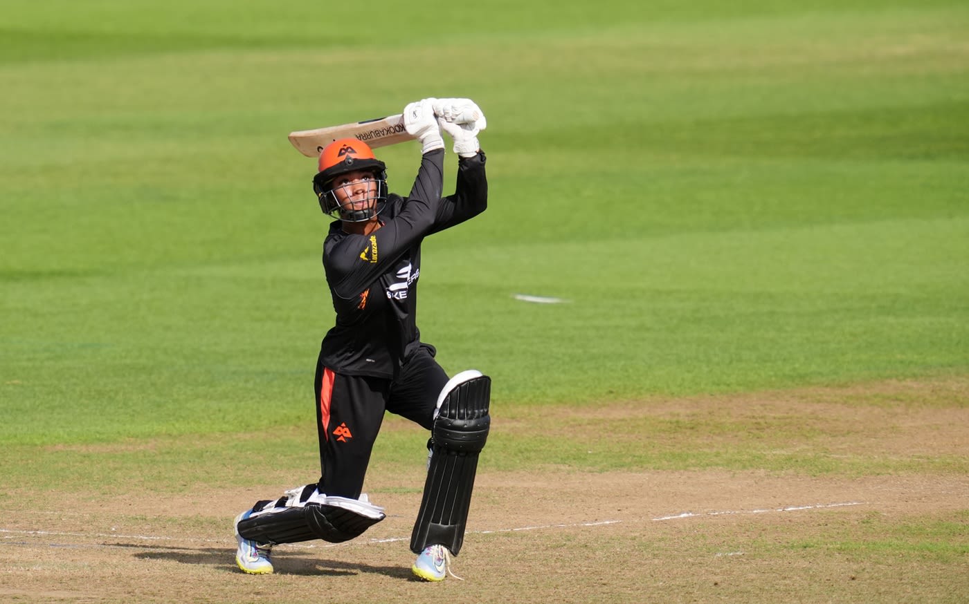 Davina Perrin scored a half-century