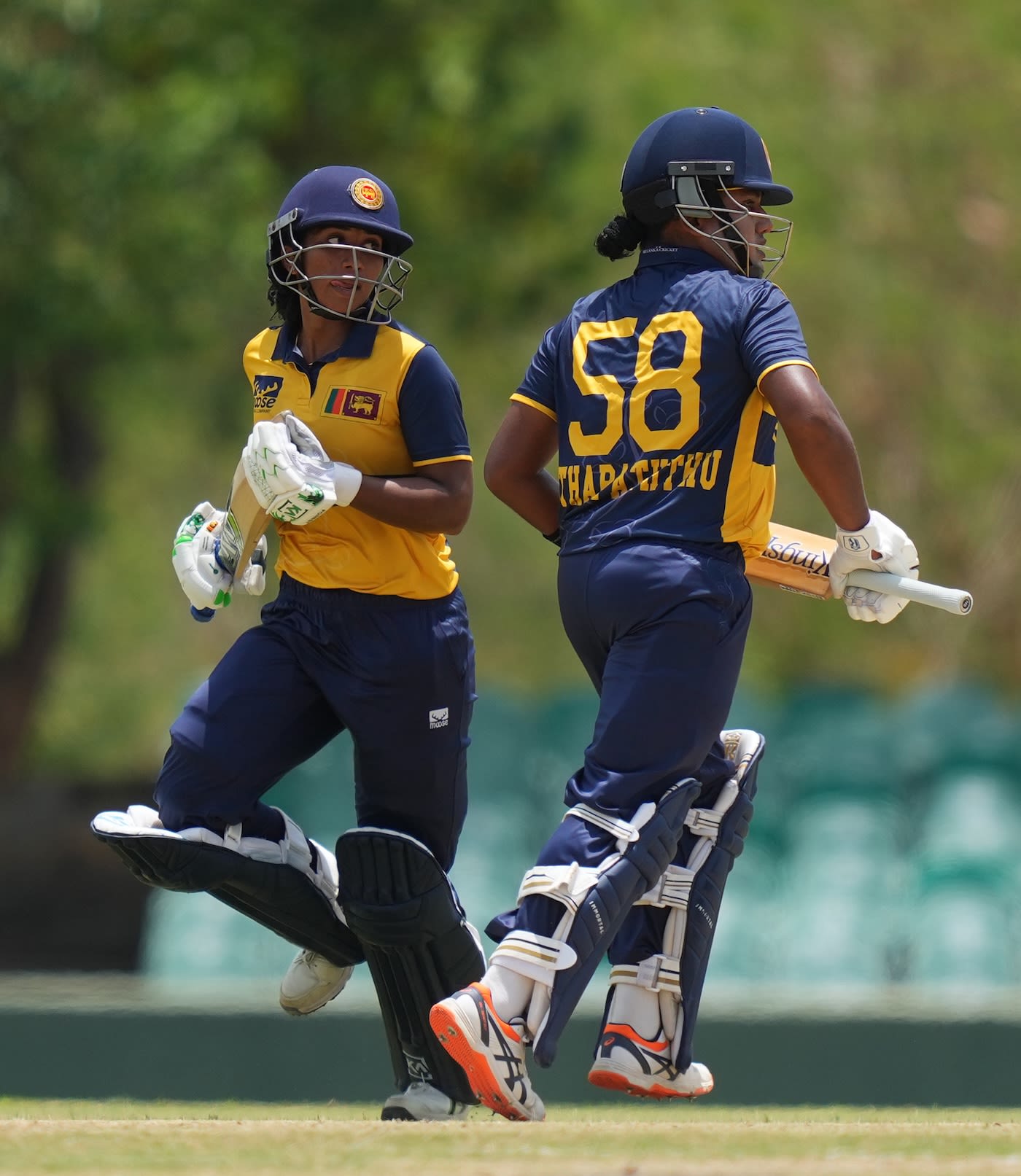 Imesha Dulani and Chamari Athapaththu added 78 runs for the first wicket