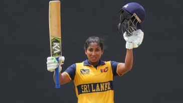 Dulani's landmark century helps Sri Lanka go 1-0 up