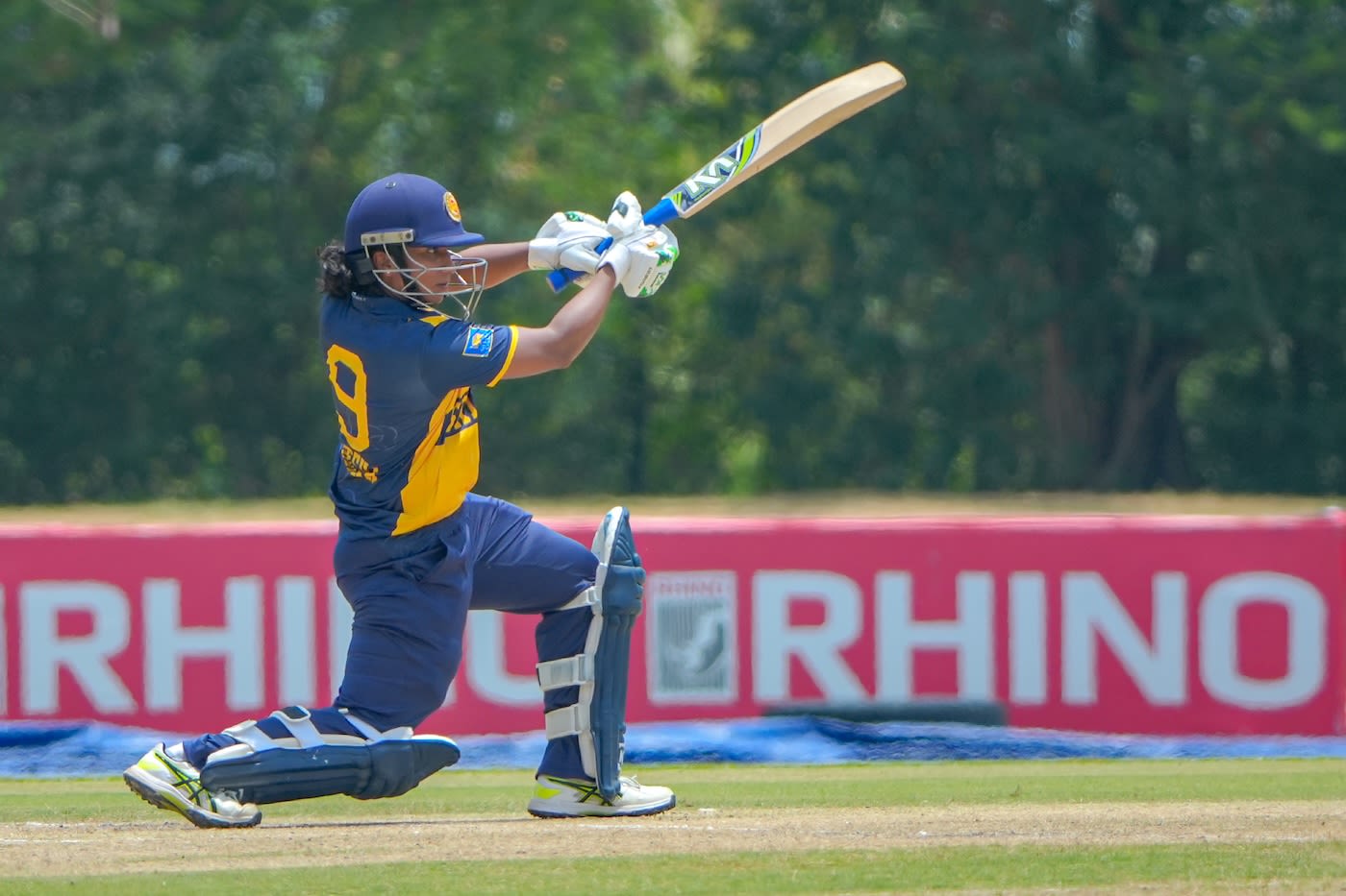 Imesha Dulani hit 17 fours and a six in her innings