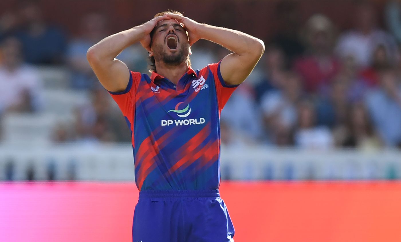 Marcus Stoinis roars in frustration
