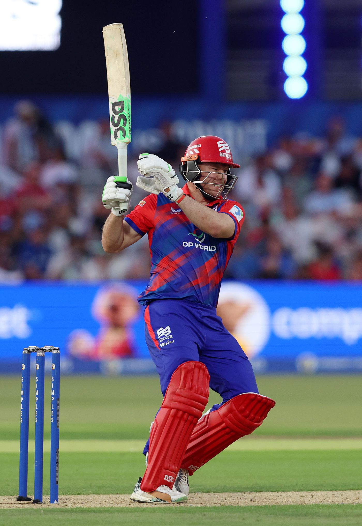 David Miller defied a hand injury to take Southern Brave across the line