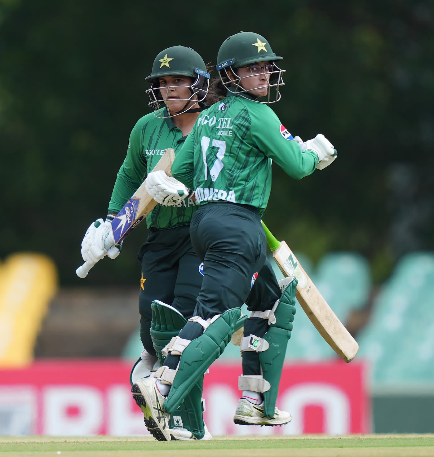 Shawaal Zulfiqar and Muneeba Ali added 90 for the first wicket in under ten overs