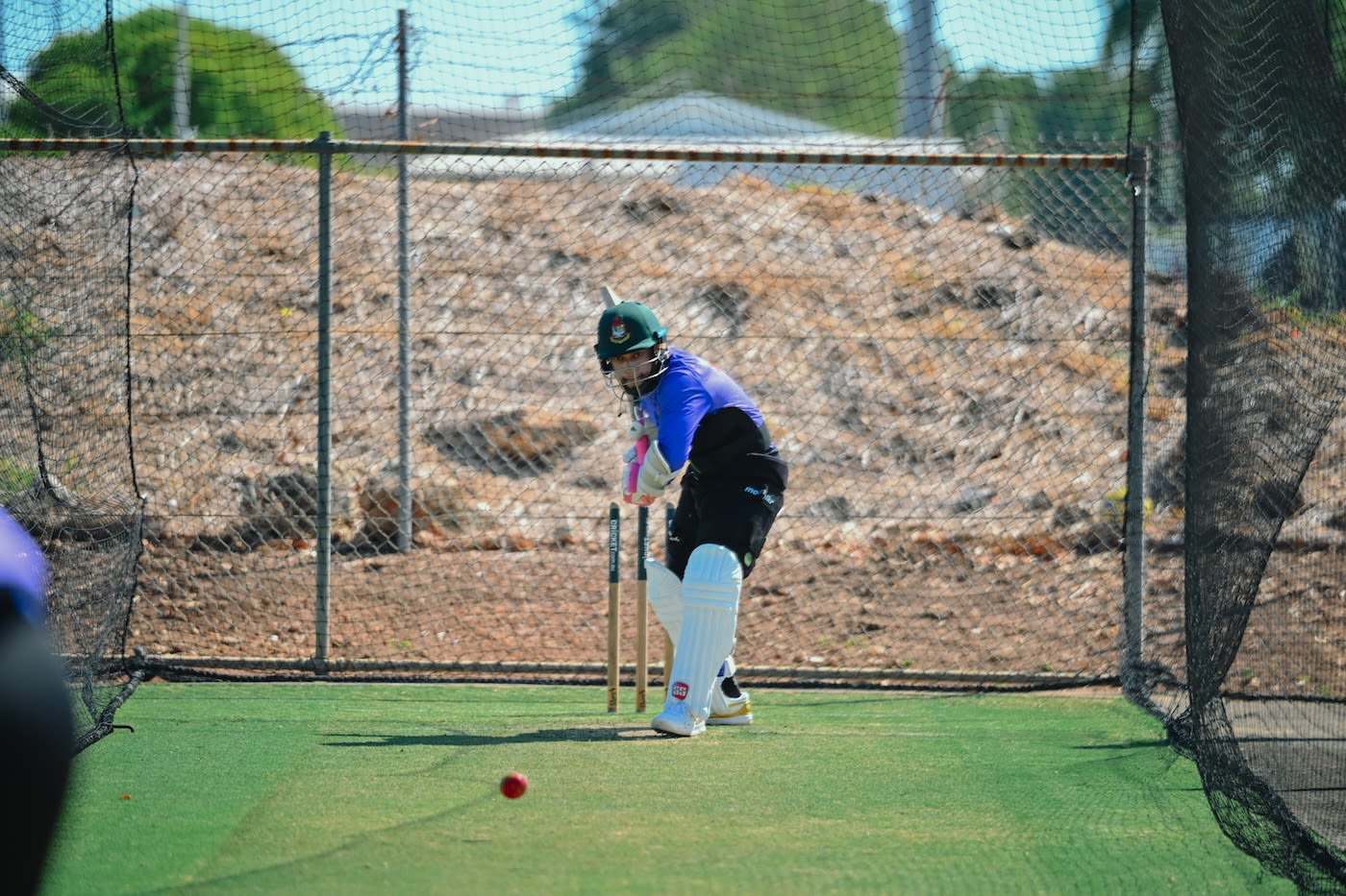 Mushfiqur Rahim has a hit in the nets
