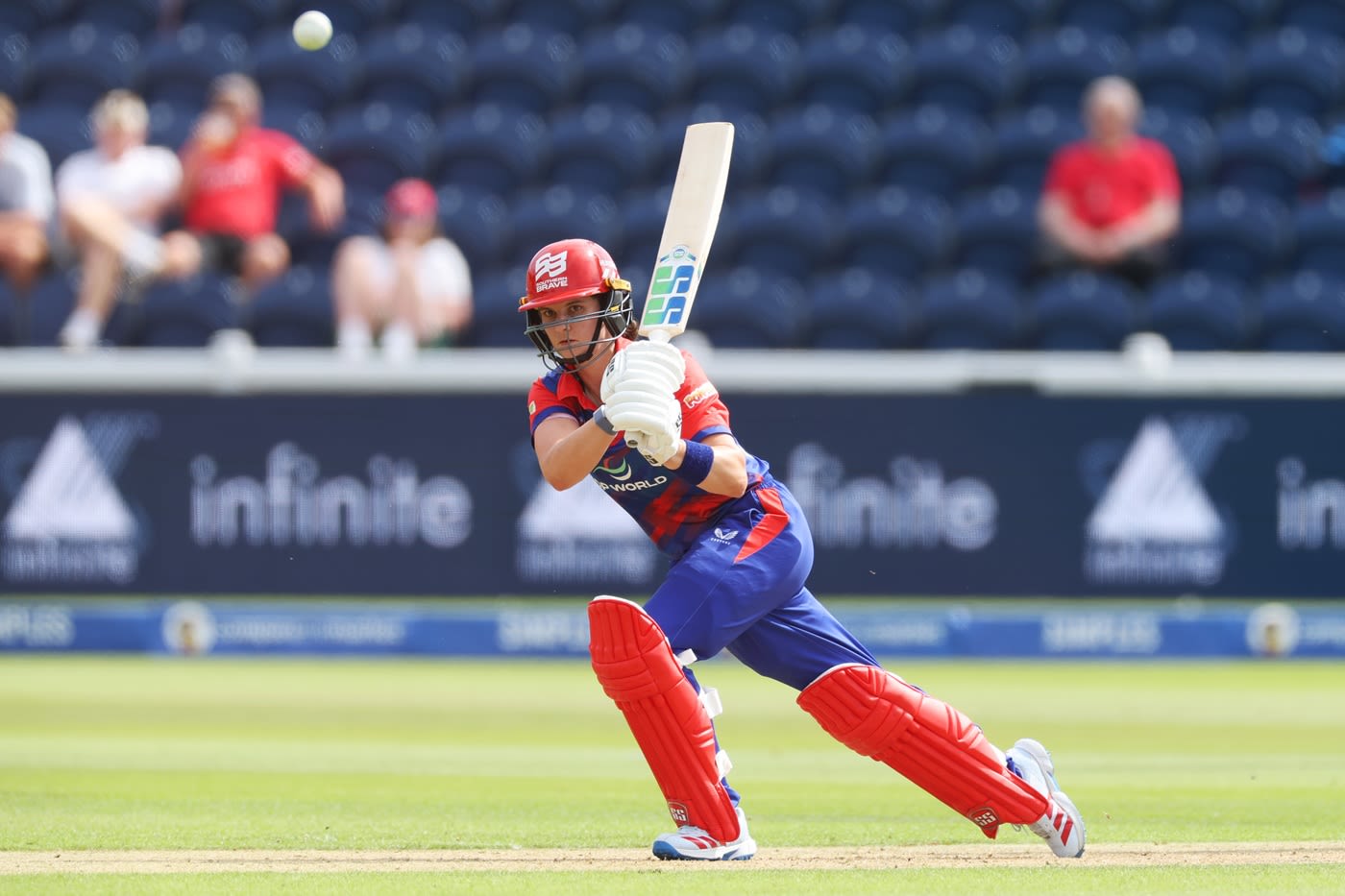 Laura Wolvaardt battled her way to 48