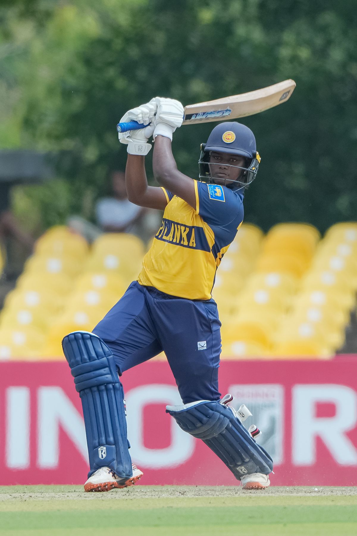 Sanjana Kavindi showed promise in her first international series