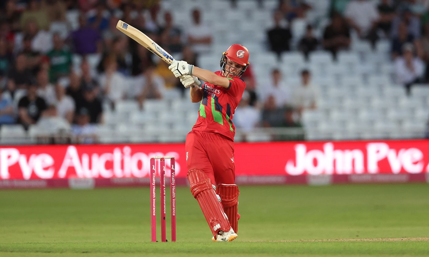 Joe Moores made 30 off 21 balls
