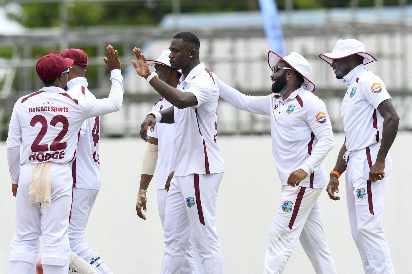 Jayden Seales ended the frustrating stand between Abdullah Shafique and Sajid Khan