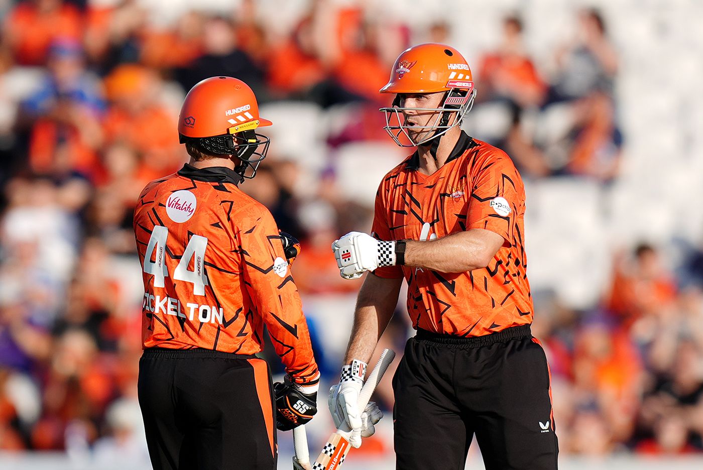 Mitch Marsh and Ryan Rickelton put on 148 for the opening wicket