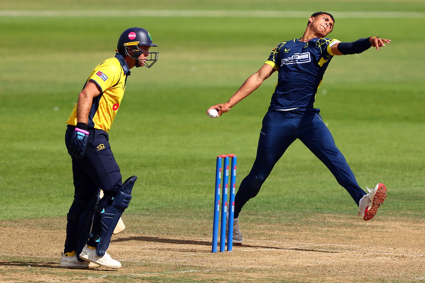 Manny Lumsden claimed a four-wicket haul