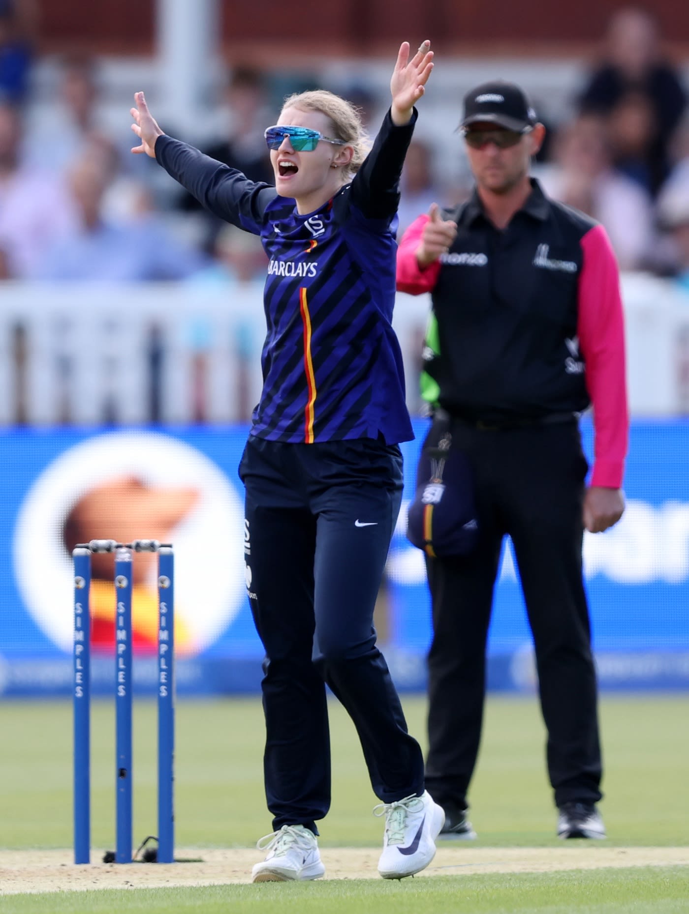 Charlie Dean blitzed through MI London's batting line-up