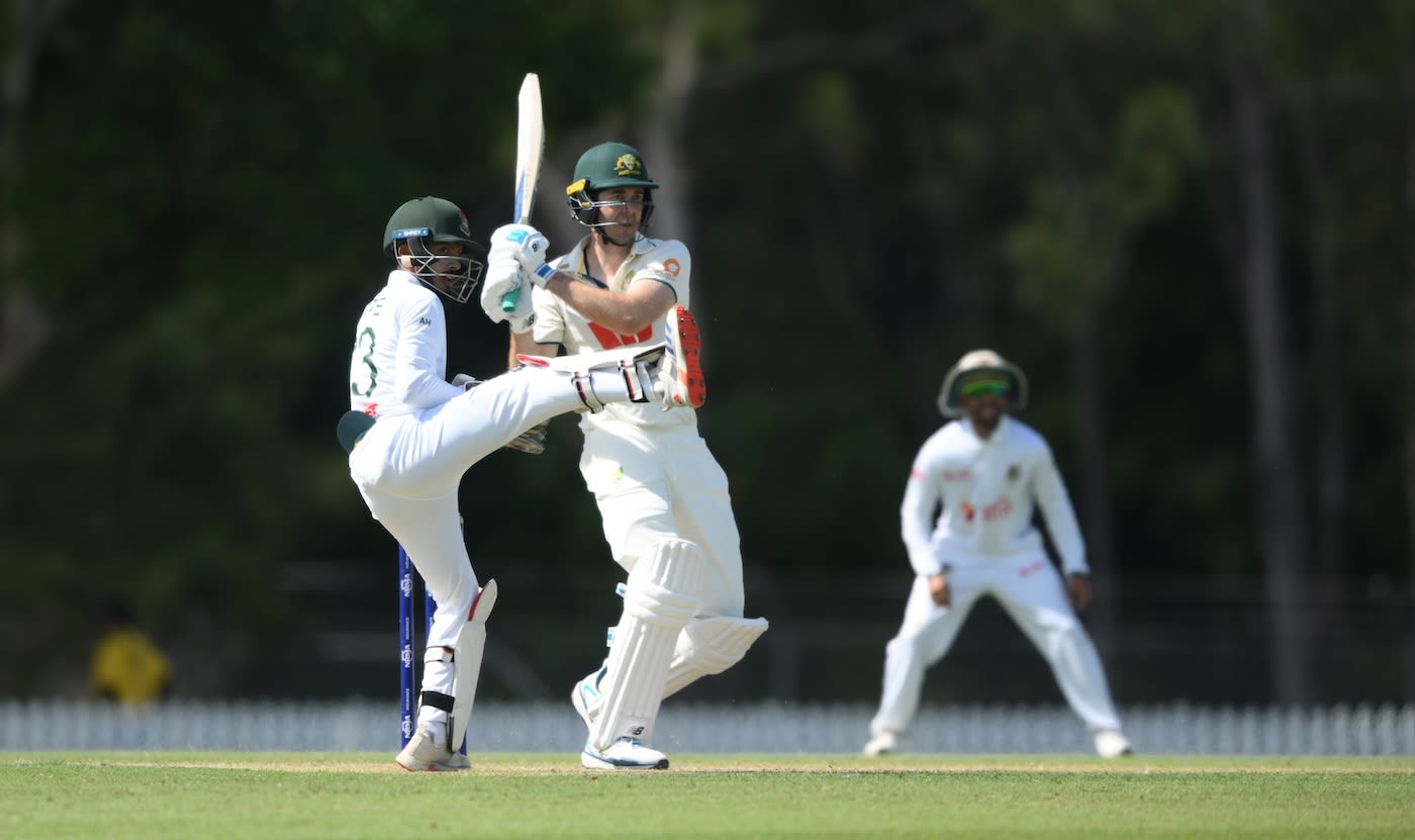 Kurtis Patterson scored a half-century