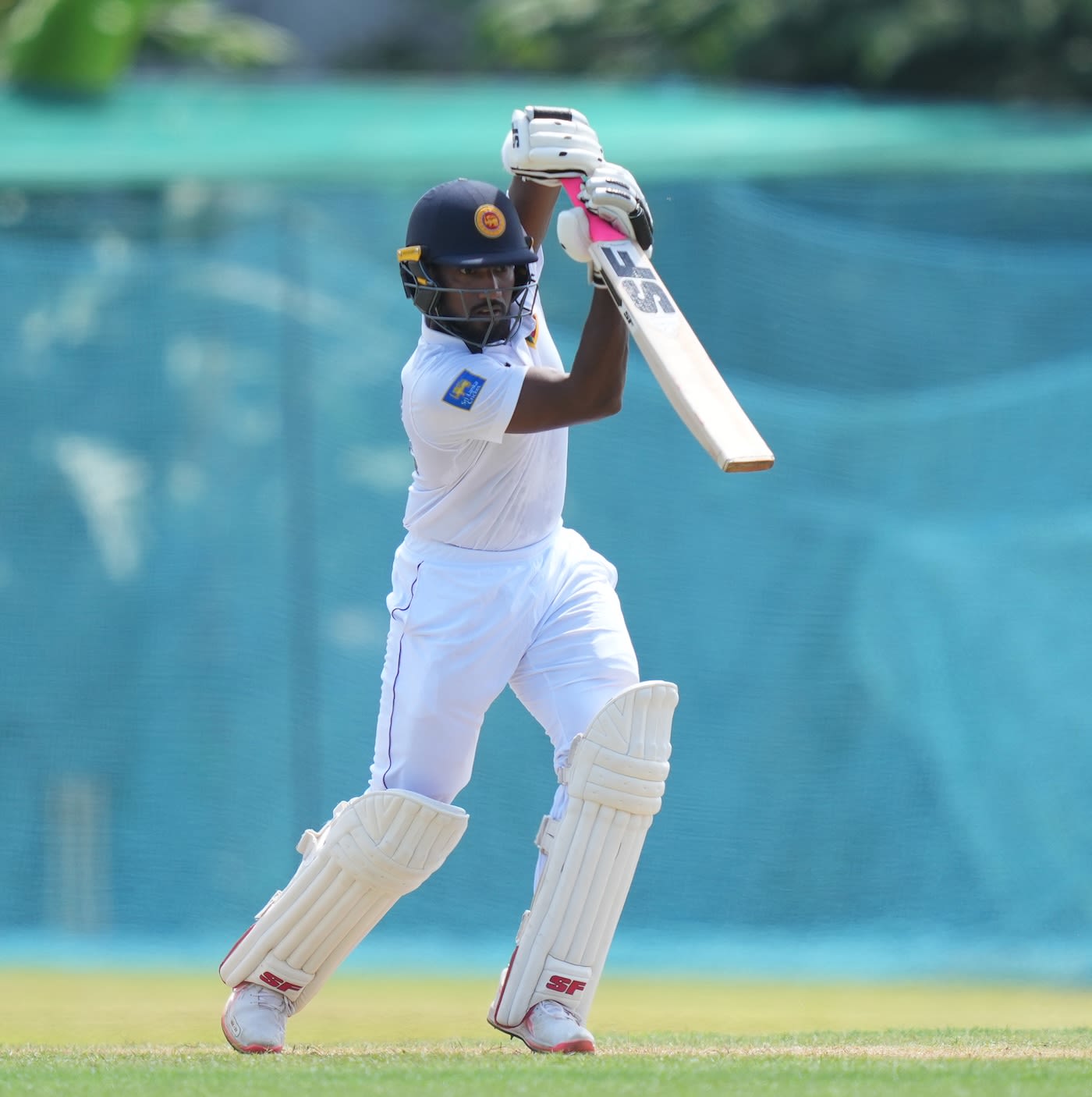 Nishan Madushka was at his best when playing the drive