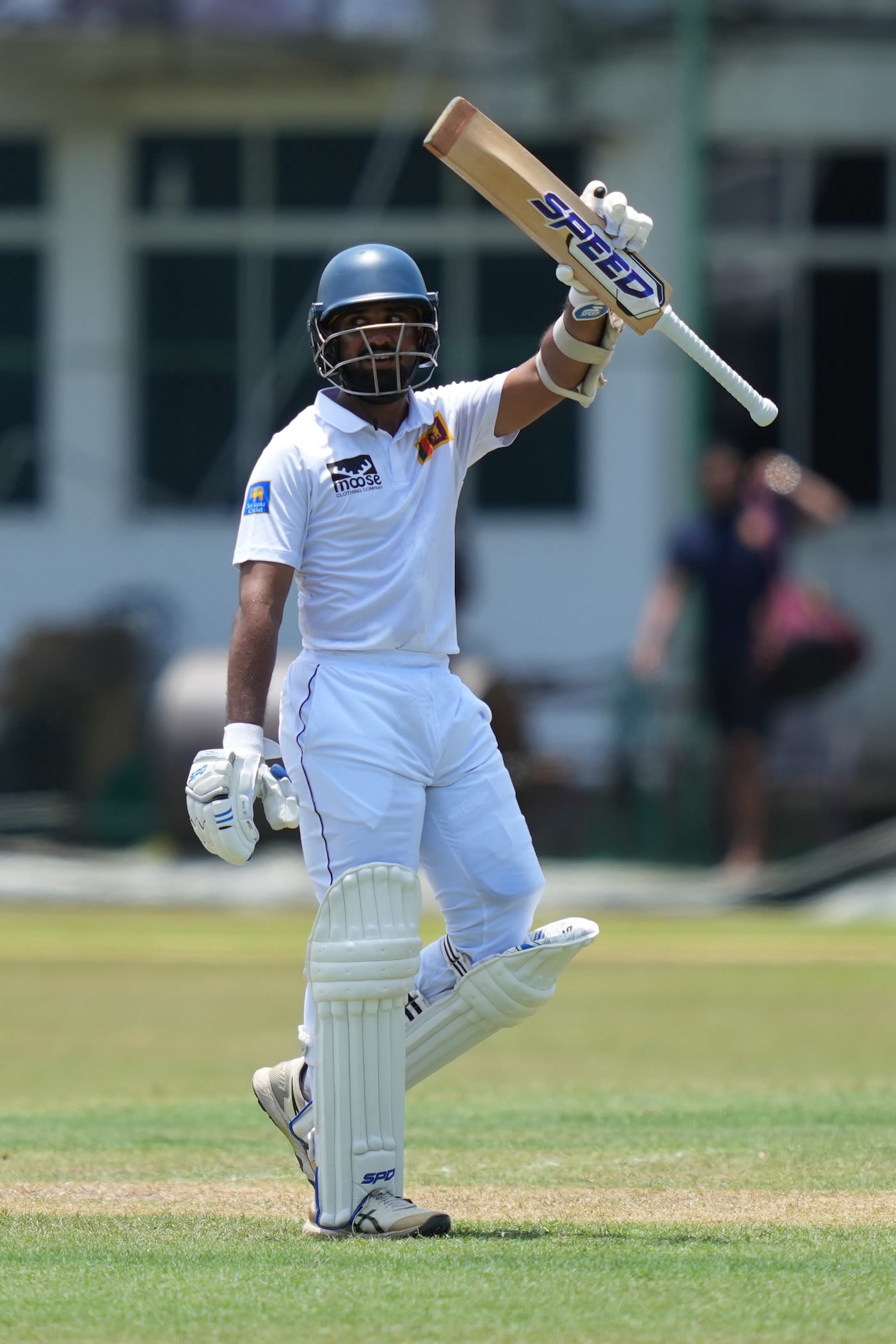 Ravindu Rasantha brought up a solid half-century