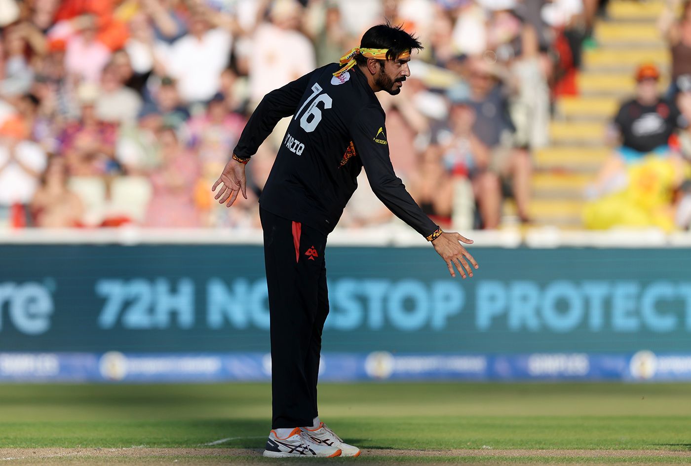 Usman Tariq got rid of Mitchell Marsh