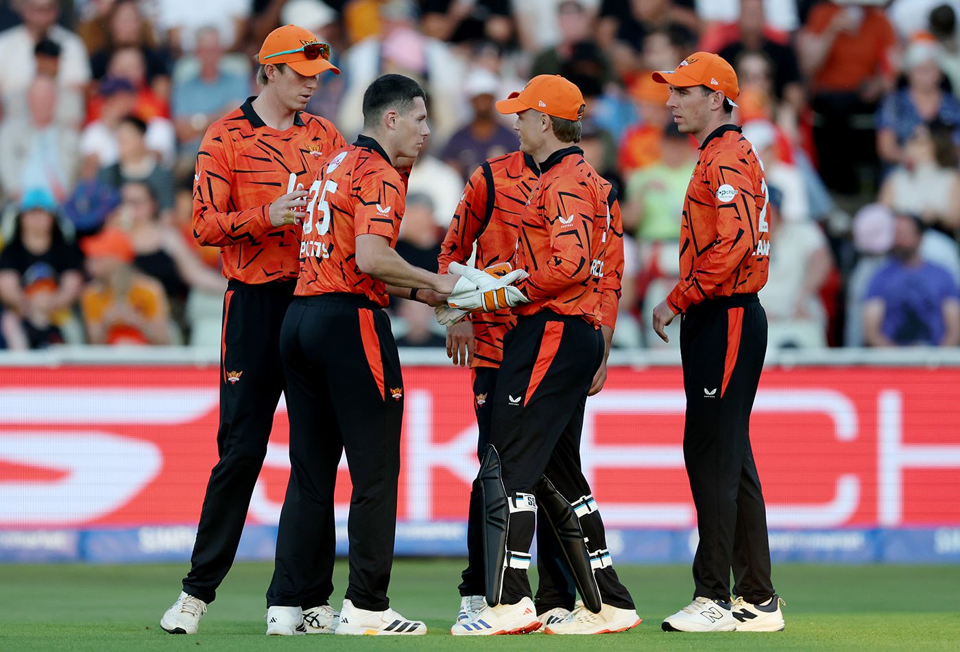 Matt Potts claimed the wicket of Will Smeed
