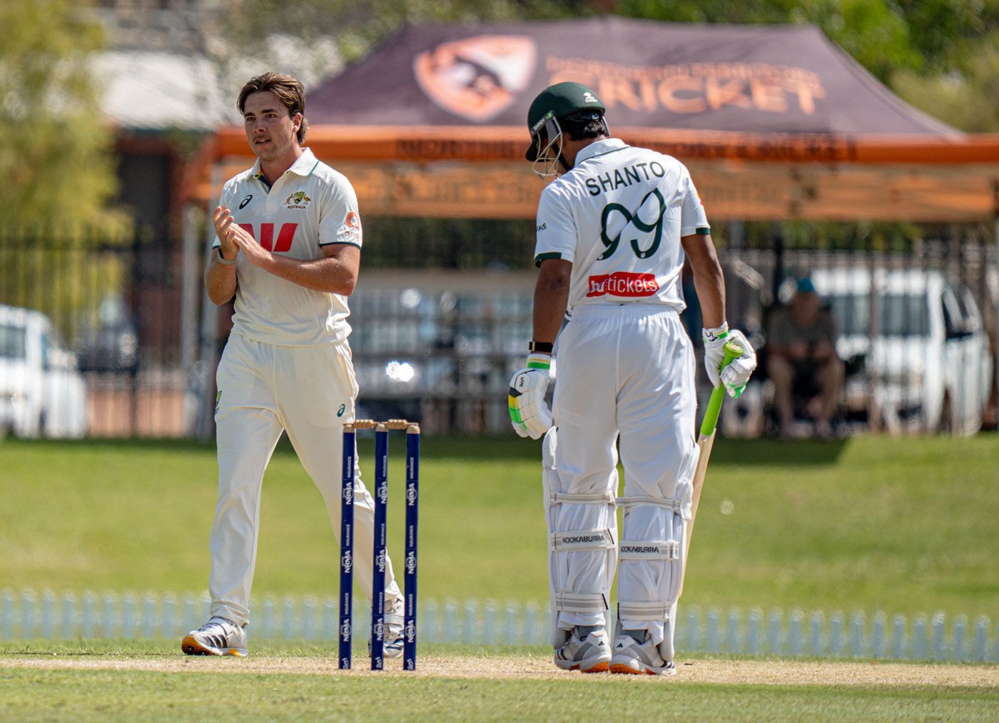 Campbell Thompson dismantled Bangladesh with 8 for 25