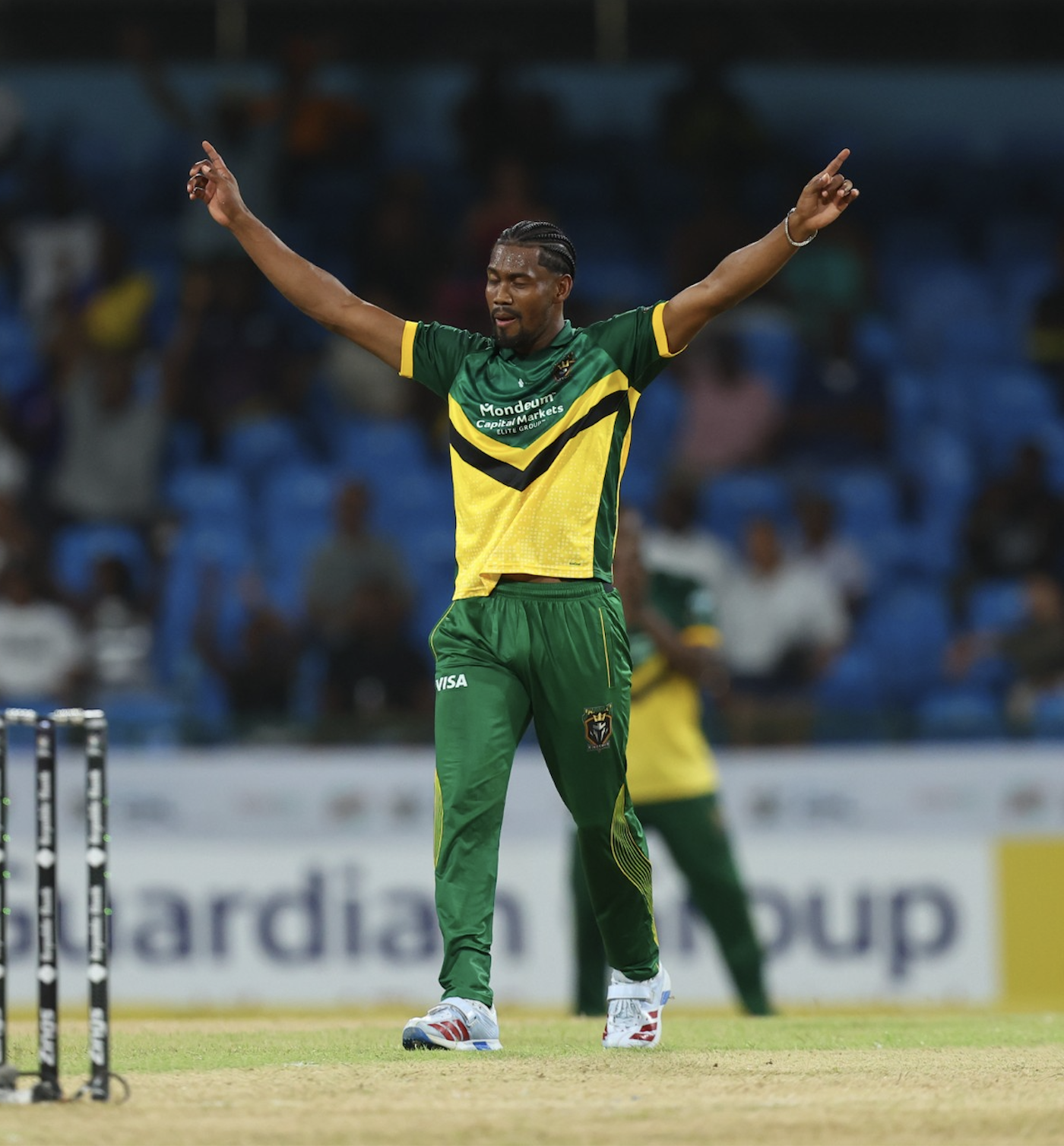 Keemo Paul picked up three wickets