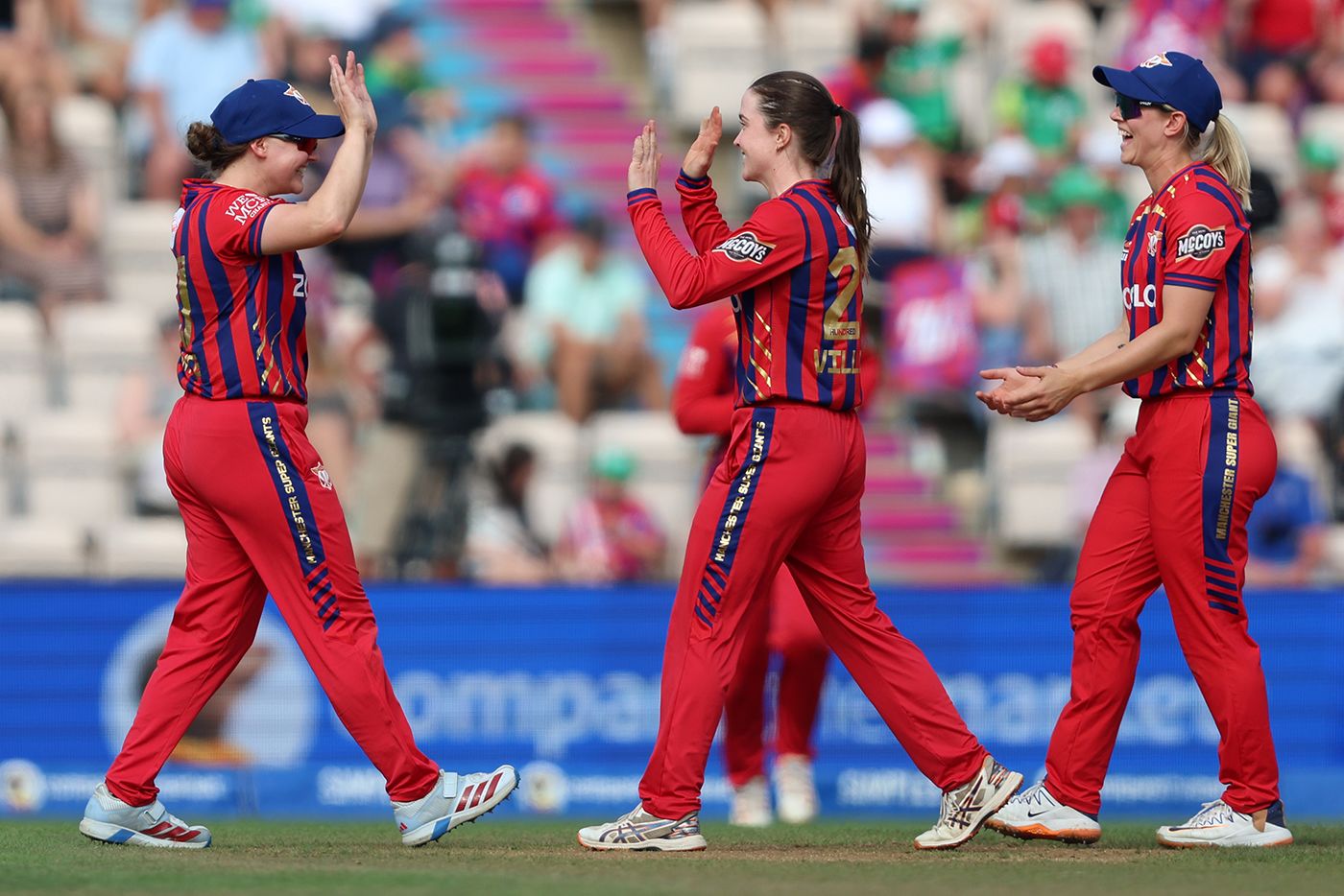 Mady Villiers had outstanding figures of 3 for 17