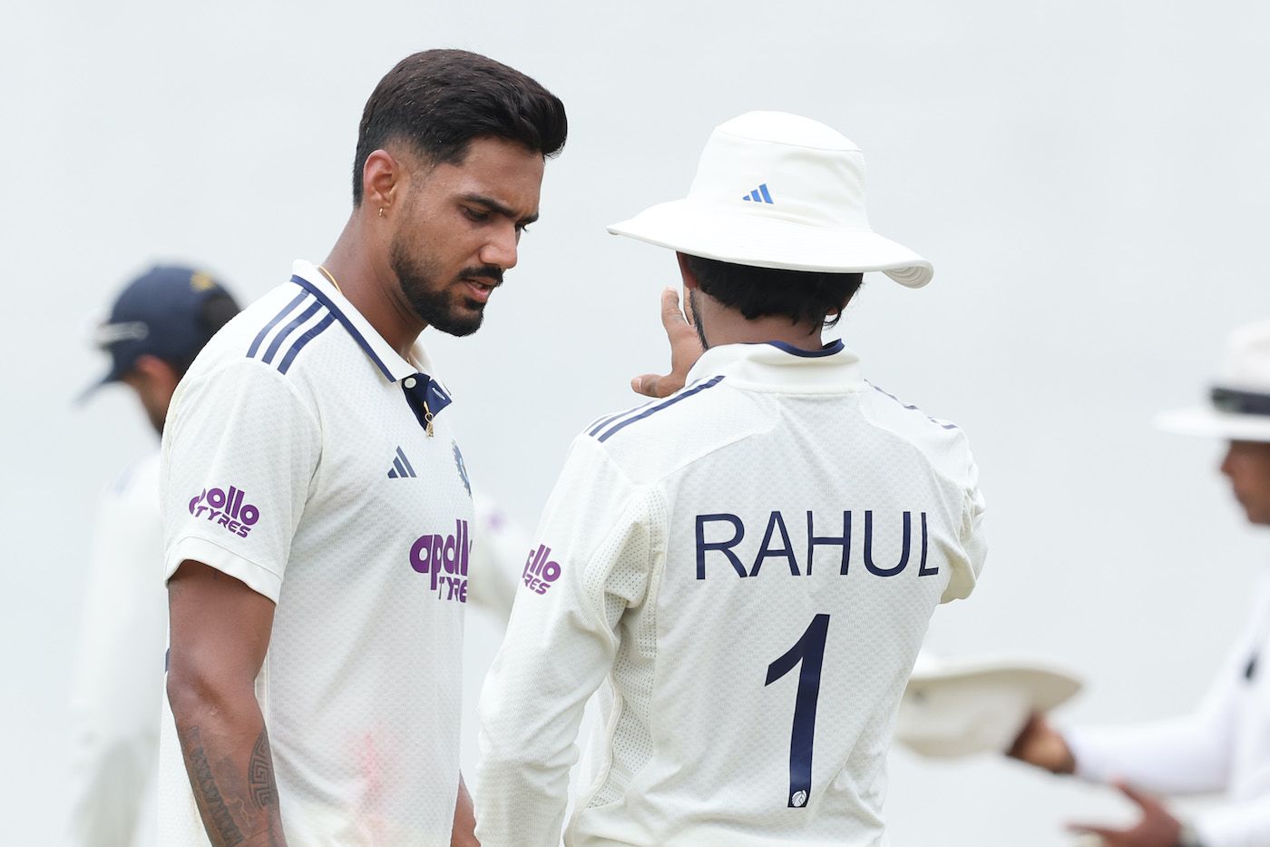 Gurnoor Brar took two wickets in the third innings